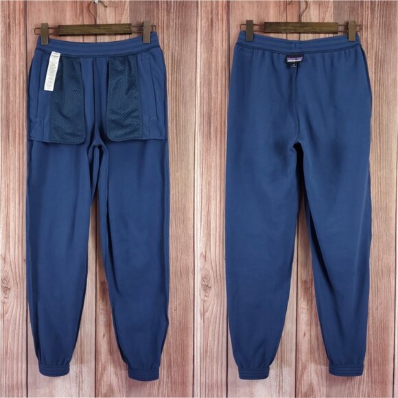 Patagonia Womens Size XS Micro D Joggers Pants Fleece Tide Blue 22020 - Picture 2 of 12